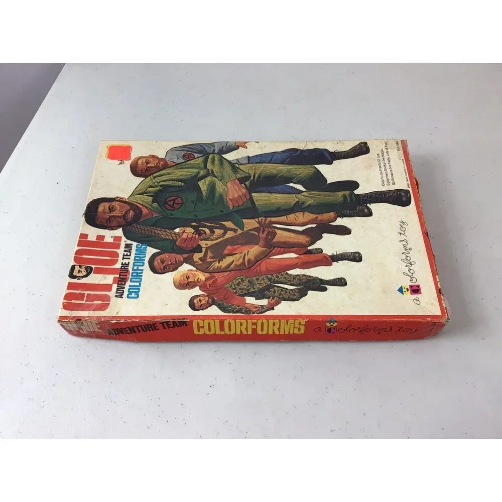 GI Joe Adventure Colorforms Play Set Vintage 1973 Collection